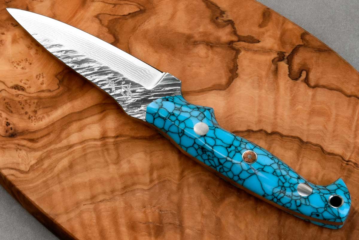 סכין שטח יו קורוסאקי 90מ"מ VG10 סכין שטח יו קורוסאקי 90מ"מ VG10