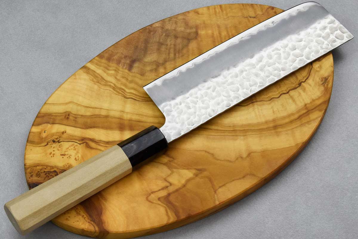 סכין ירקות (נקירי) טוסה 165מ"מ Aogami Super כסוף סכין ירקות (נקירי) טוסה 165מ"מ Aogami Super כסוף