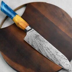 סכין סנטוקו היגאשי 180מ"מ 10Cr15CoMoV Epoxy