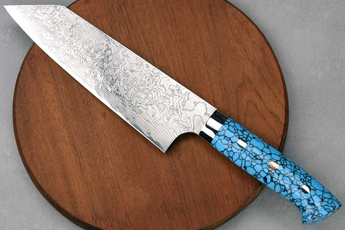 סכין שף (בונקה) סאג'י 180מ"מ SG2 יהלום