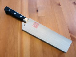 Kanetsune Nashiji Hammered Nakiri 165mm AOGAMI#2 Saya 2
