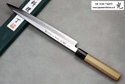 סכין סושי (יאנאגיבה) יאמאוואקי 270מ”מ Aogami#2